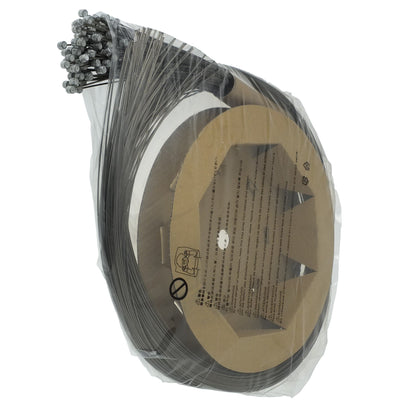 SHIMANO Y80098551 Bowden Cable & Covers & Guides, Black, 1.6 mm
