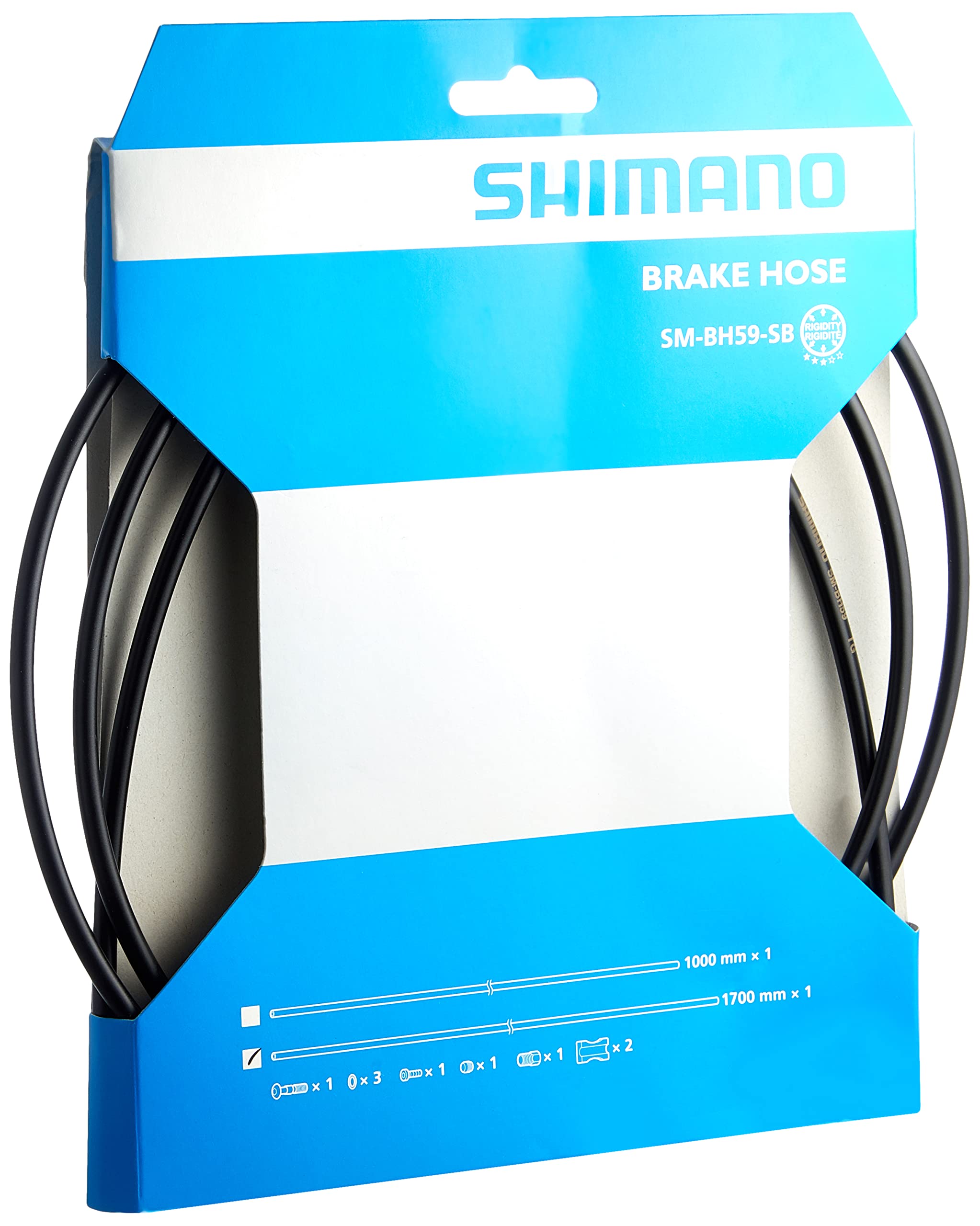 Shimano SM-BH59-SB disc brake hose BR-R785, straight banjo, rear, 1700 mm, black