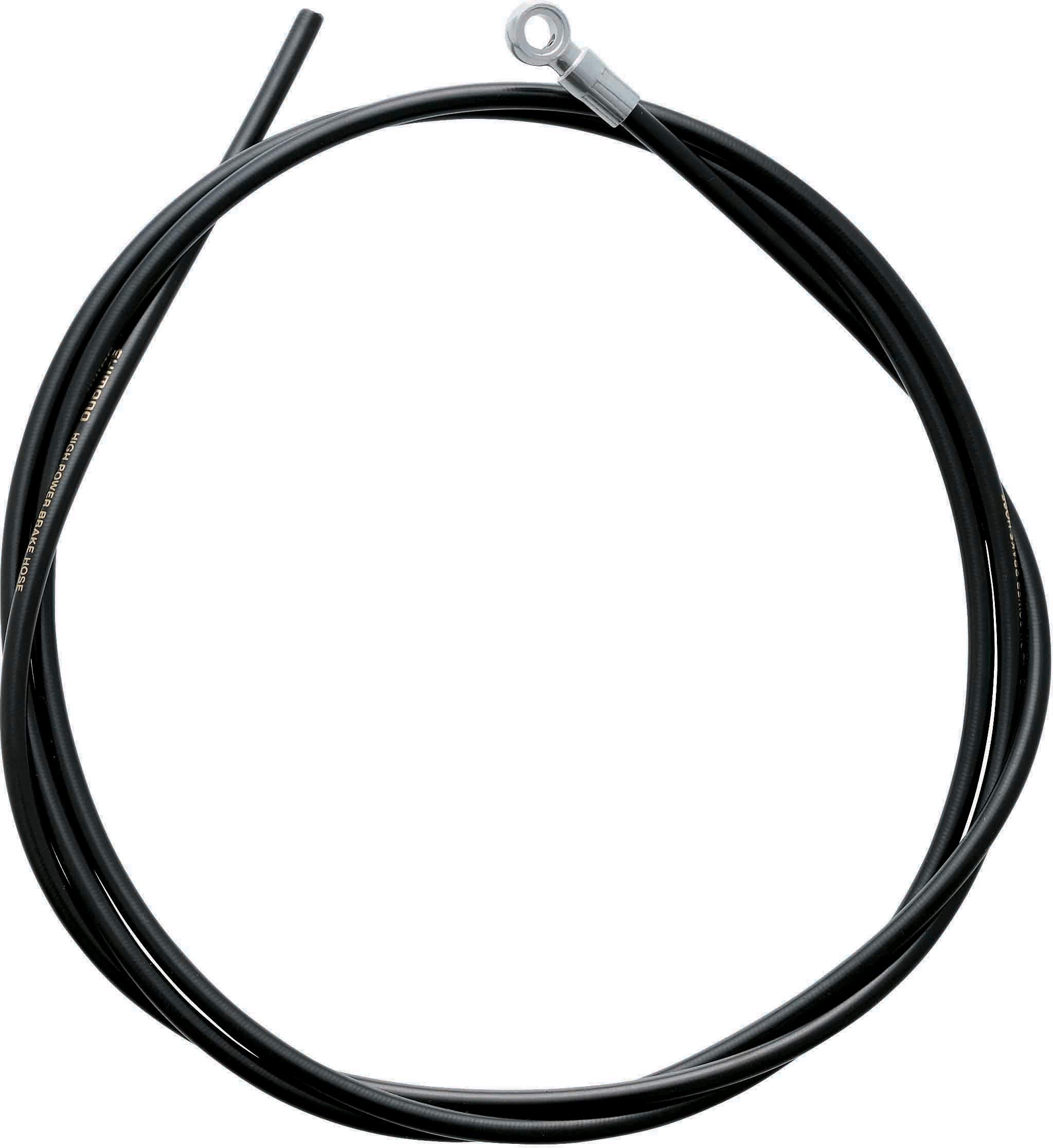 Shimano SM-BH90 XT disc brake hose, long straight banjo, rear, 1700 mm, black
