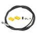 Shimano SM-BH90 XT disc brake hose, straight long banjo, front, 1000 mm, black
