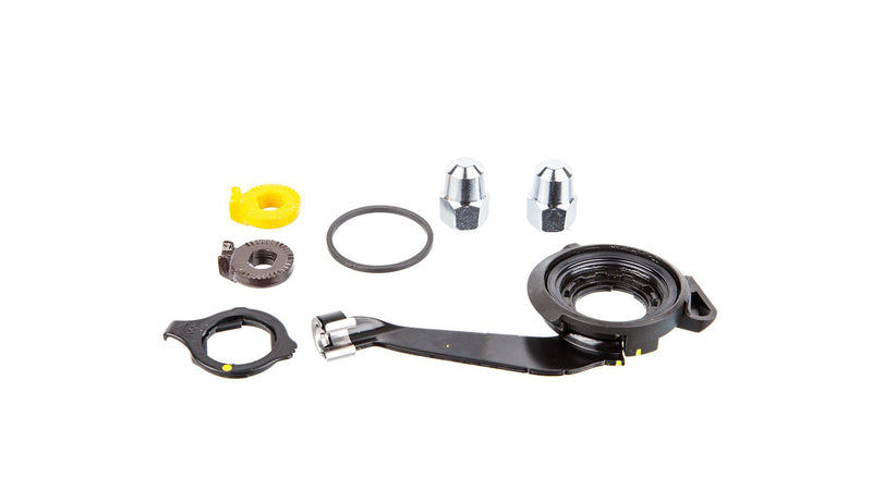 Shimano SG-S7000 Alfine hub components, non-turn washers (7R/7L), cap nuts and CJ-S7000