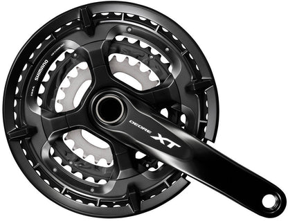 Shimano FC-T8000 Deore XT triple chainset 10-speed, with chainguard, 48/36/26T, 170 mm