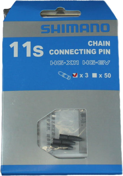 Shimano 11-speed connecting pin for Shimano chains, pack of 3