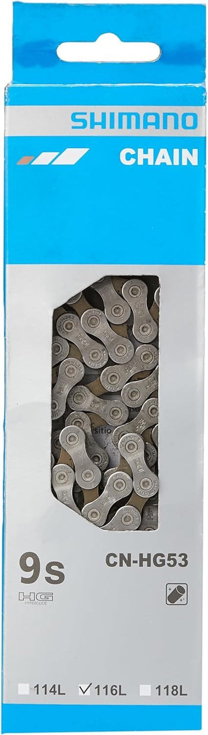 Shimano CN-HG53 chain, 9-speed, 116L