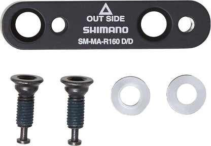 Shimano Adapter for flat mount calliper to road flat frame mount, for rear 160 mm