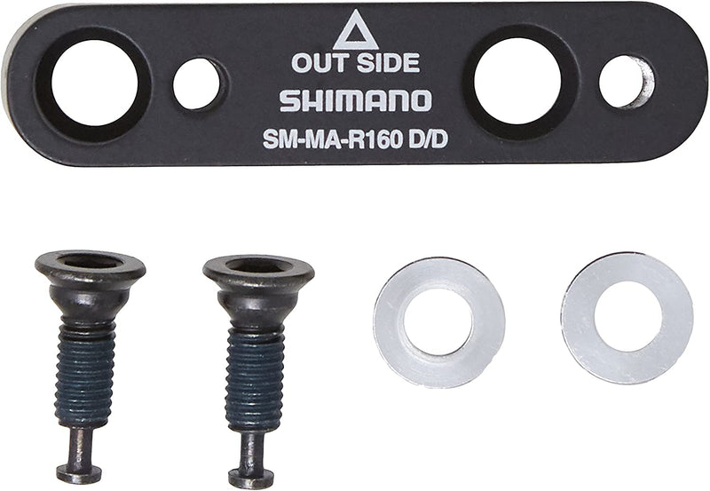Shimano Adapter for flat mount calliper to road flat frame mount, for rear 160 mm
