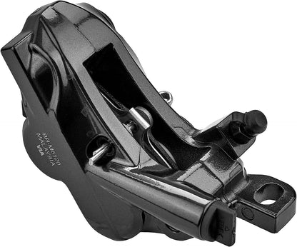 Shimano BR-M6120 Deore 4-pot calliper, post mount, without adapters, front or rear