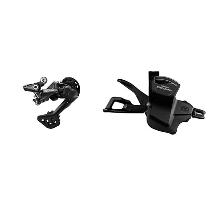Shimano RD-M5120 Deore rear derailleur, 10/11-speed, Shadow+ SGS long cage