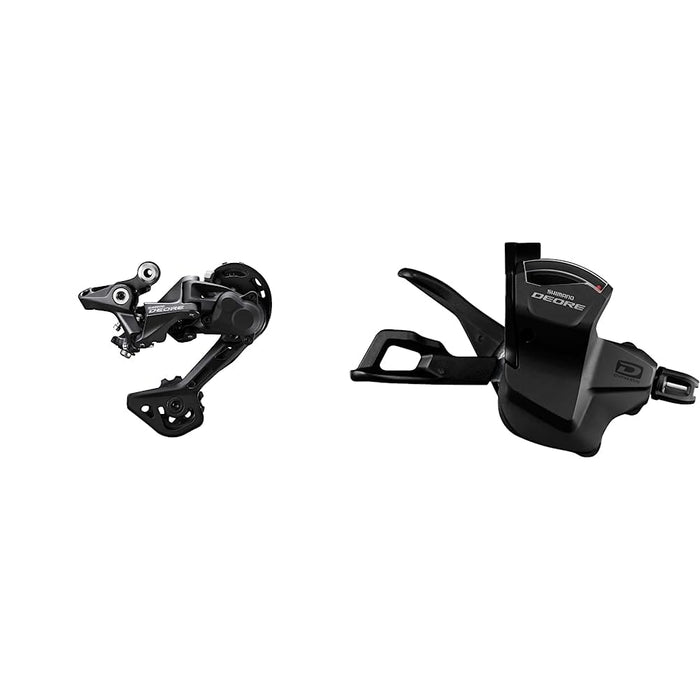 SHIMANO,ERDM5120SGS Deore Deore M5120 rear derailleur, 10/11-speed, Shadow+, SGS long cage, Black