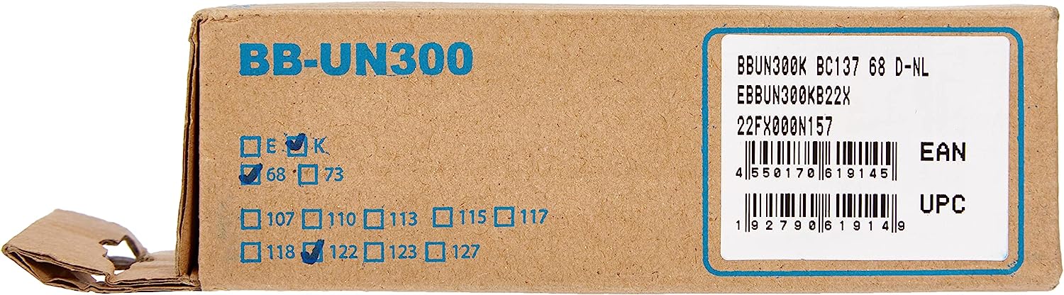 SHIMANO BB-UN300 Square Bottom Bracket // BSA 73 x 118 mm (Alivio