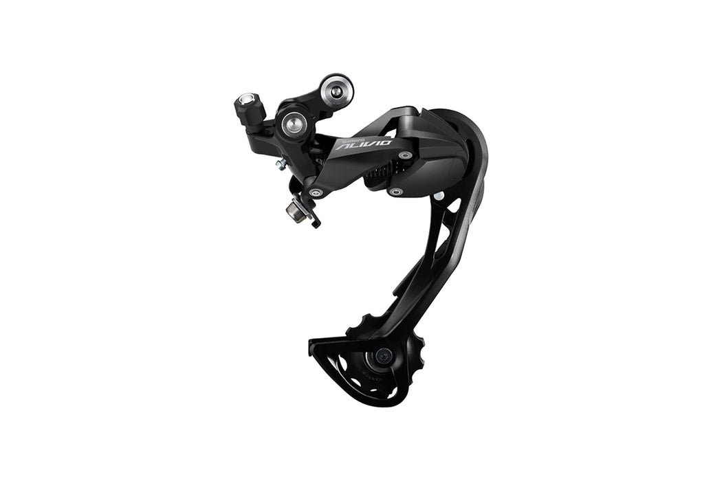 SHIMANO,Black,ERDM3100SGS Alivio Alivio M3100 rear derailleur, 9-speed, Shadow design, SGS long cage