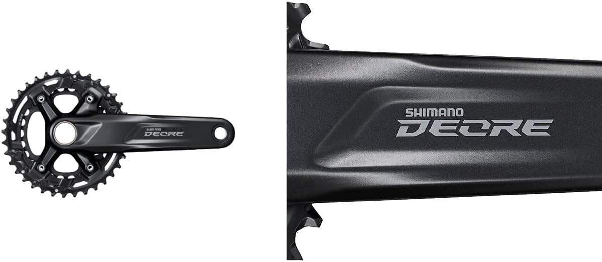 Shimano FC-M4100 Deore chainset, 10-speed, 48.8 mm chainline, 36/26T, 175 mm