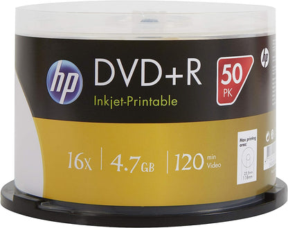 50 HP DVD+R 4,7 GB bedruckbar