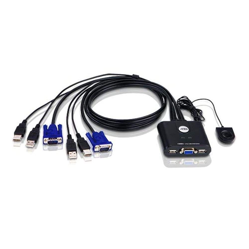 Aten CS22U Switch KVM VGA/USB Multiplateformes