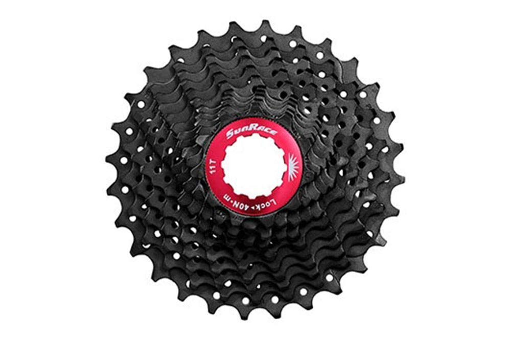SunRace Black 10 Speed 11-25 Tooth Cassette
