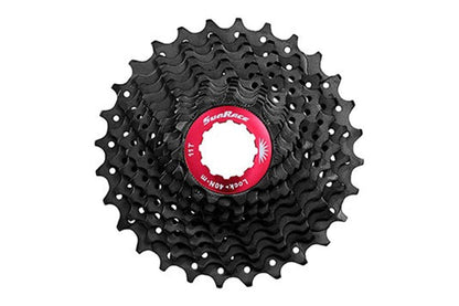 SunRace Black 10 Speed 11-25 Tooth Cassette