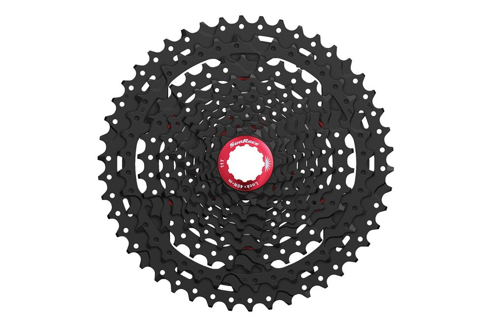SunRace MX3 Mountain Bike Bicycle Compatible with Shimano 10 Speed Cassette 11-40T or 42T