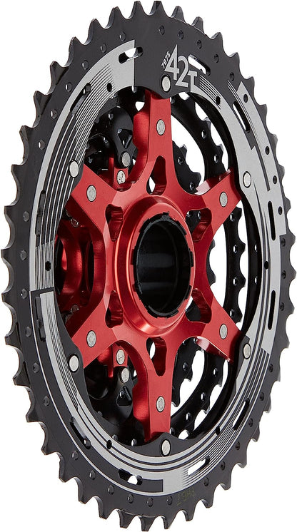 SunRace MX3 Mountain Bike Bicycle Compatible with Shimano 10 Speed Cassette 11-40T or 42T