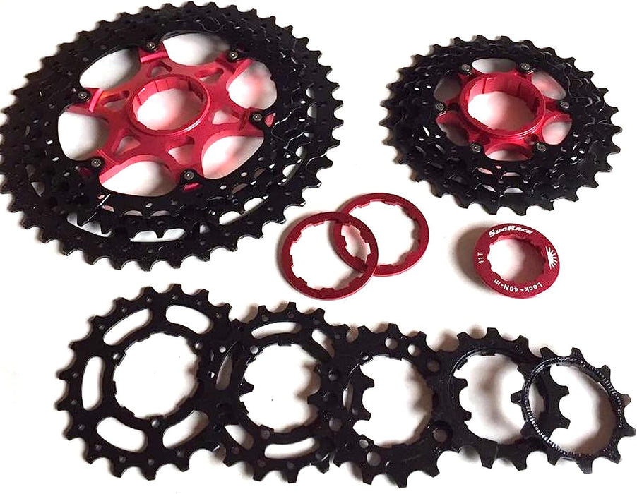 SunRace Unisex Csmx8 1146t 11 Speed Cassette, Black, V 46 UK