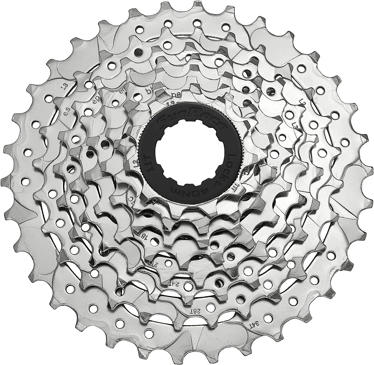 Sturmey-Archer Unisex - Adult Sunrace Cassette, Black, One Size