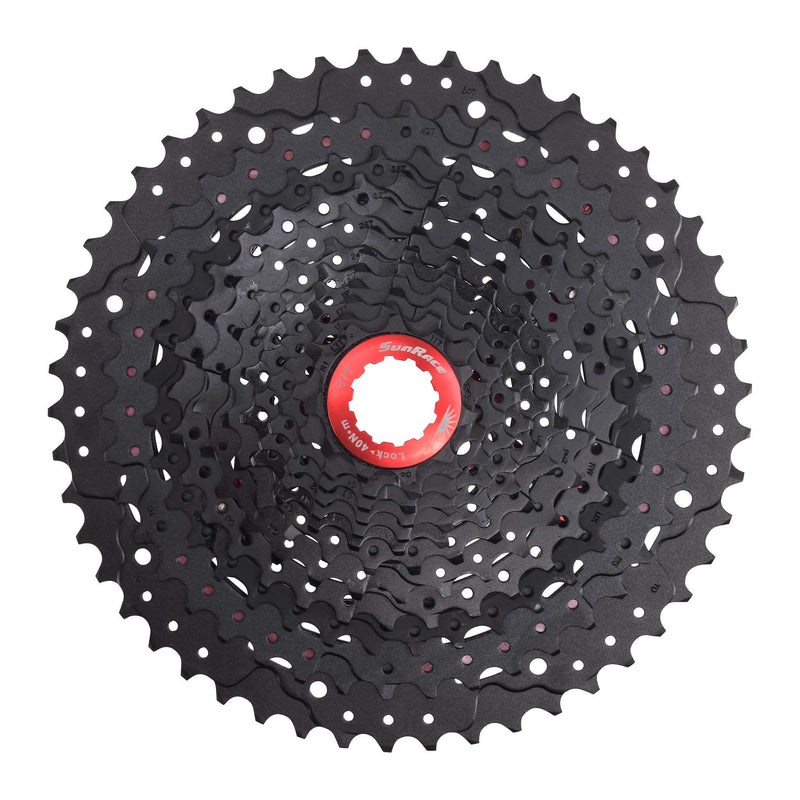 SUNRACE Mixte 305752095 Box 12V 10 50 Schwarz, Noir, Taille unique EU
