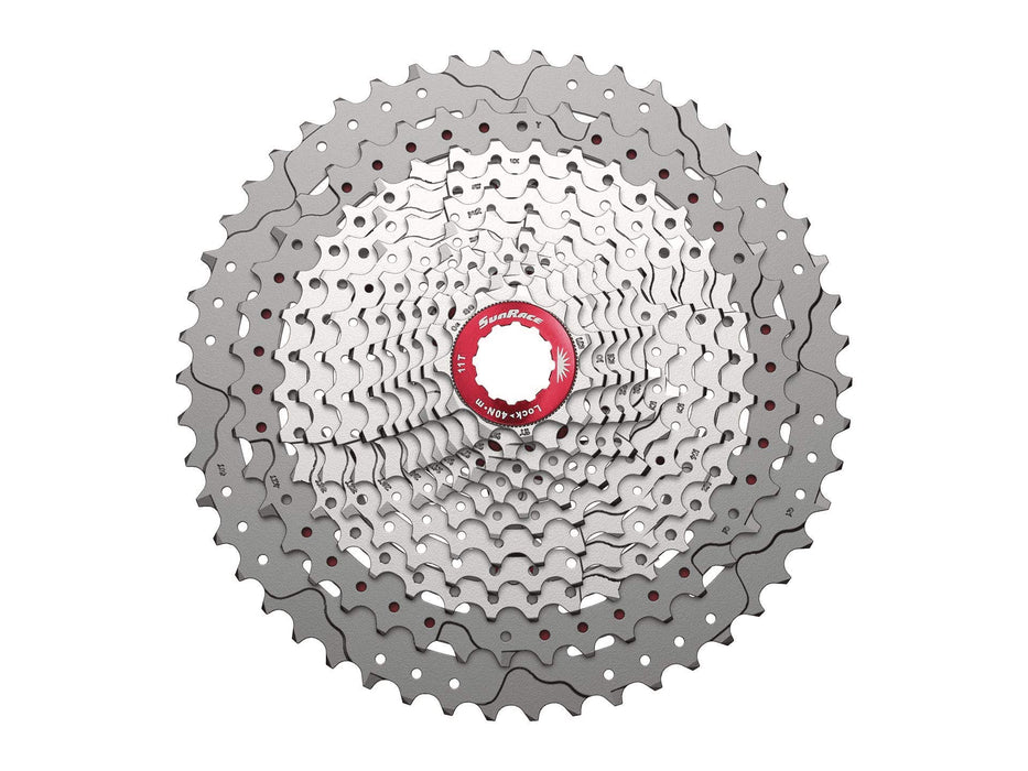 SunRace Unisex Adult CSMZ90 12SPEED CASS 1150T SIL 12 Speed Cassette - Silver