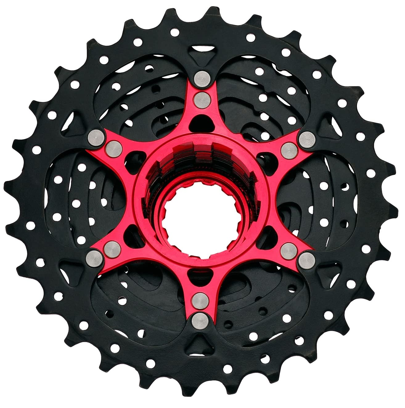 SunRace Black 10 Speed 11-28 Tooth Cassette