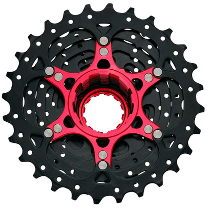 SunRace Black 10 Speed 11-28 Tooth Cassette