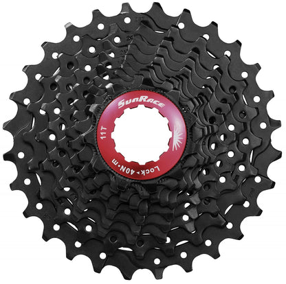 SunRace Black 10 Speed 11-28 Tooth Cassette