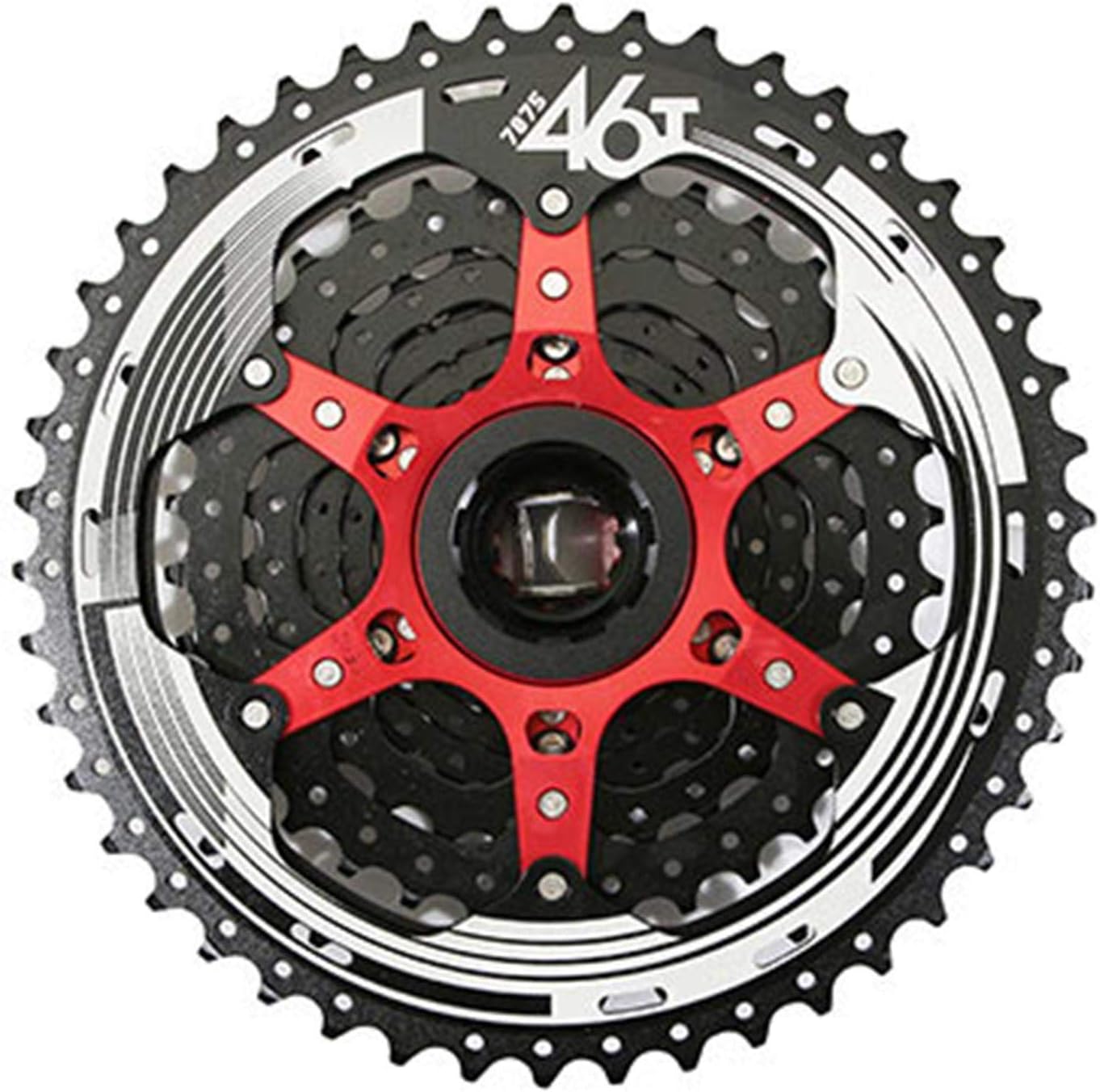 SunRace CSMX9X 11-SPEED XD-Treiberkassette, Schwarz