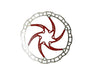 Ashima disque aro 08 140mm rouge