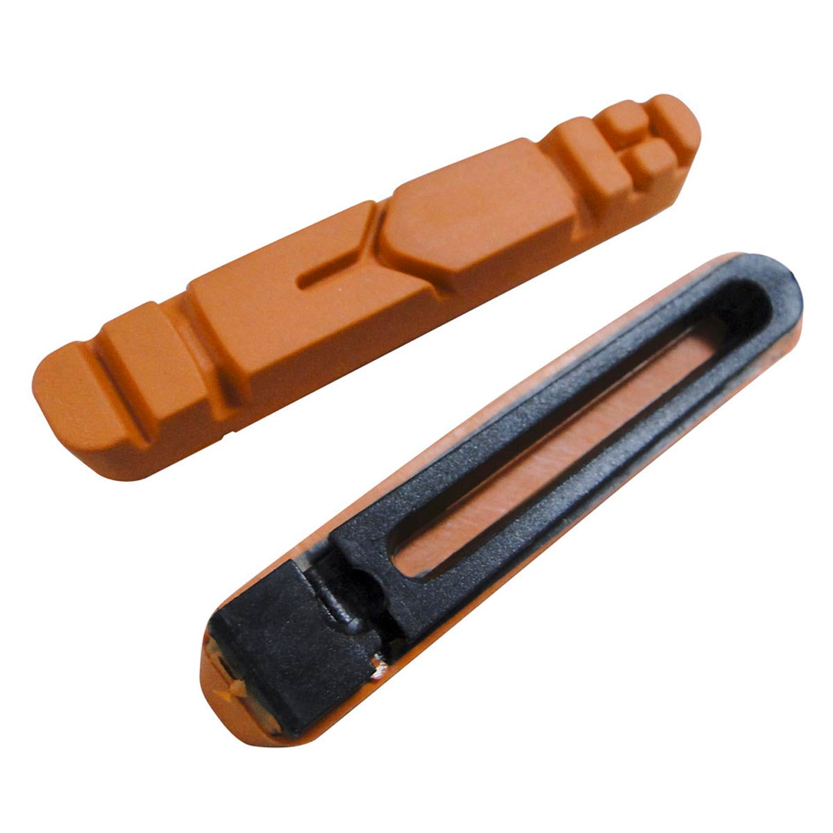 Ashima Shimano Road Brake Insert Rubber/Plastic Matrix Pads Pro-G Compound Alloy Rim Orange