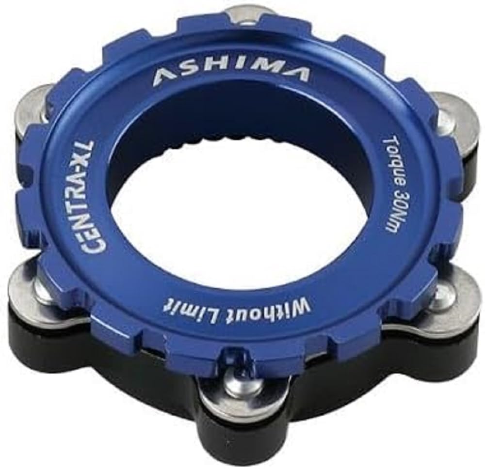 Ashima Adattatore Unisex Adult Disco Centre Lock per Perno: Nero, Taglia Unica