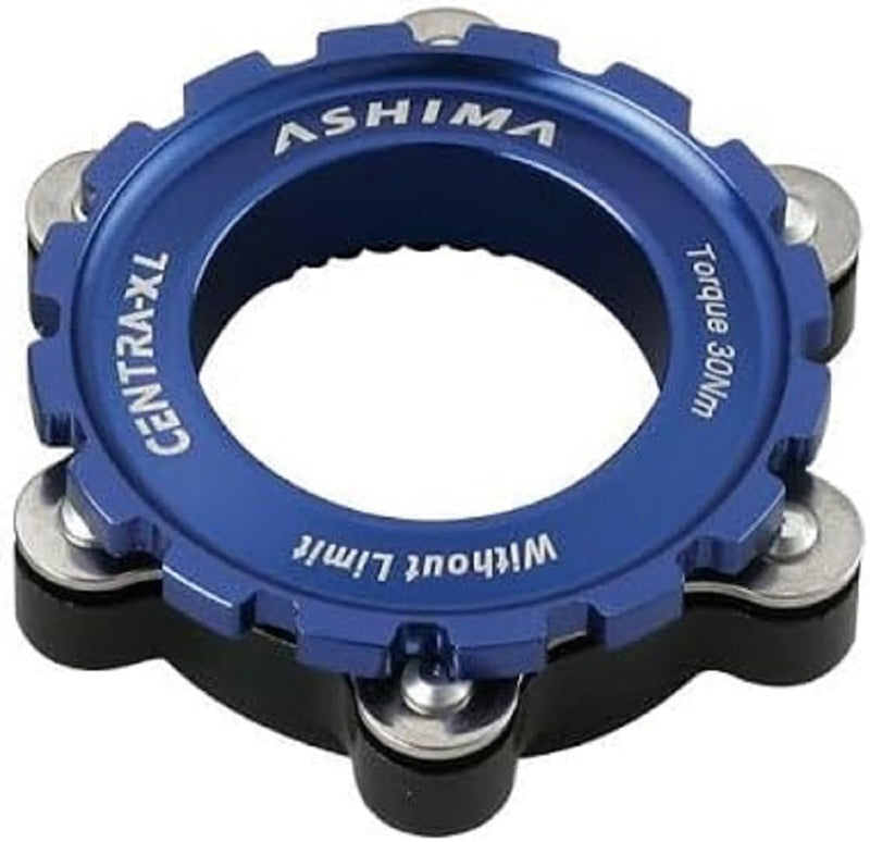 Ashima Adattatore Unisex Adult Disco Centre Lock per Perno: Nero, Taglia Unica