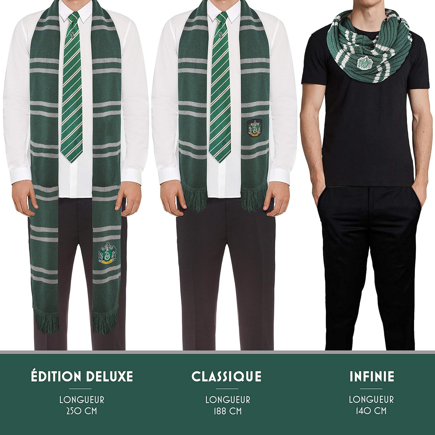 Cinereplicas Harry Potter Scarf - Infinity - Official - Ultra Soft Knitted Fabric