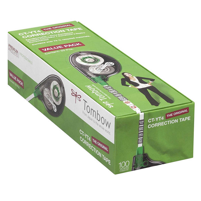 Tombow Mono CT-YT4 Correction Tape (Box of 20