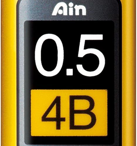 Pentel 0.5mm Ain Stein 4B Refill Lead