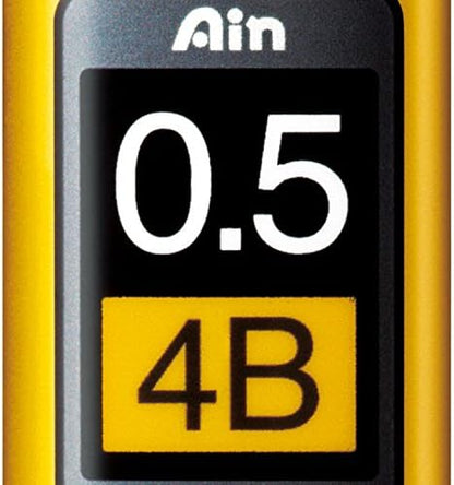 Pentel 0.5mm Ain Stein 4B Refill Lead