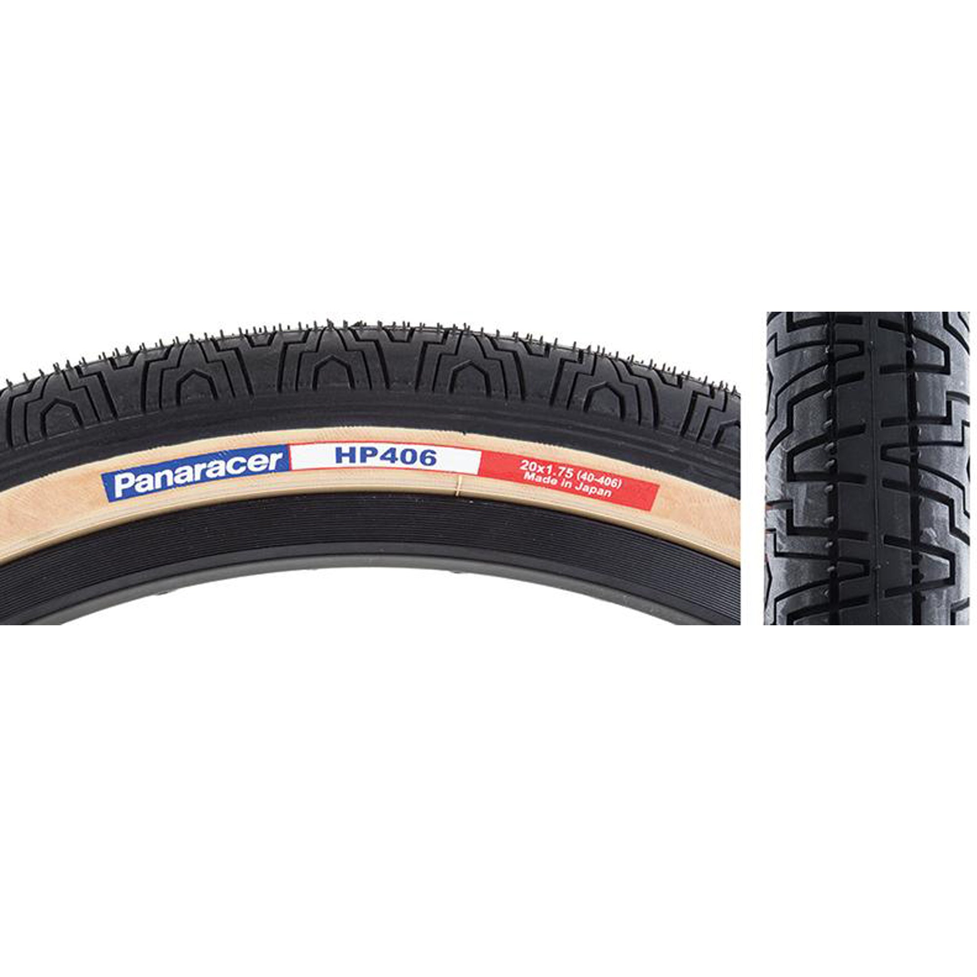 Panaracer Hp406 BMX Tyre Black/Amber 20X1.75"