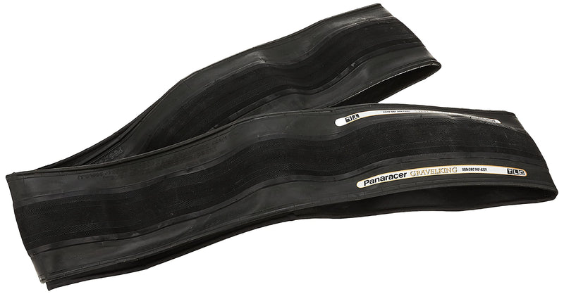Panaracer GravelKing Slick TLC Folding Tyre 700 x 38c Black / Black