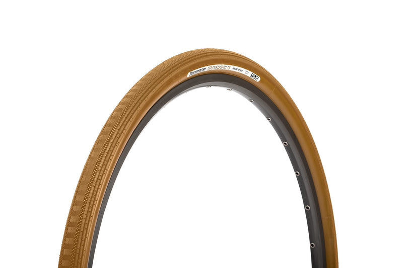 Panaracer Gravel King Semi Slick Colour Edition Tubeless Compatible Gravel Tyre Ginger/Brown 700 X 32c