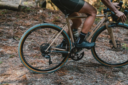 Panaracer Gravel King Slick Colour Edition Tubeless Compatible Gravel Tyre Astral Blue/Brown 700 x 38c