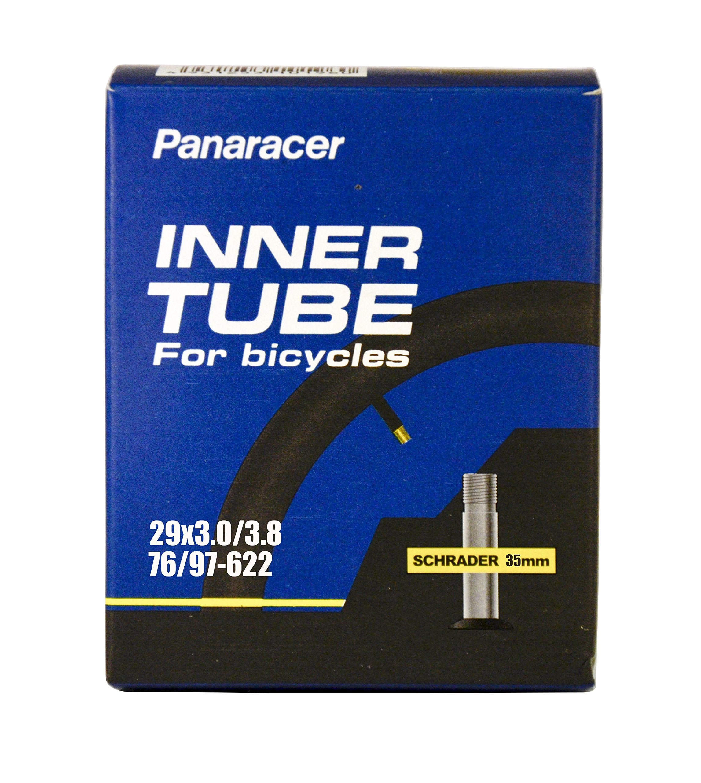 Panaracer Bicycle Tube, Schrader Valve, many different sizes, 35-48-60 mm valves, single or two pack 20 X 1.50-2.25 1 Pack