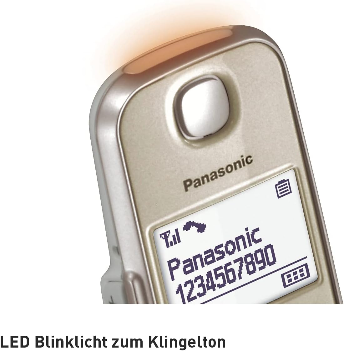Panasonic KX-TGE250GN Schnurlostelefon champagner