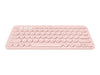 Logitech K380 Tastatur kabellos rose