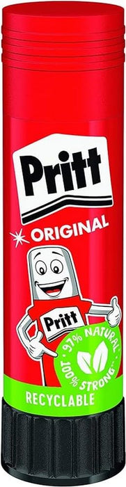 Pritt Klebestift, sicherer und kinderfreundlicher Bastelkleber für Kunst und Bastelarbeiten, starker Kleber für Schule & Bürobedarf, 5x43g Pritt Stift