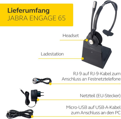 JABRA Headset Engage 65 Mono