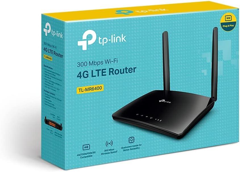 TP-Link Router MR6400 Wireless/LTE, Version 5