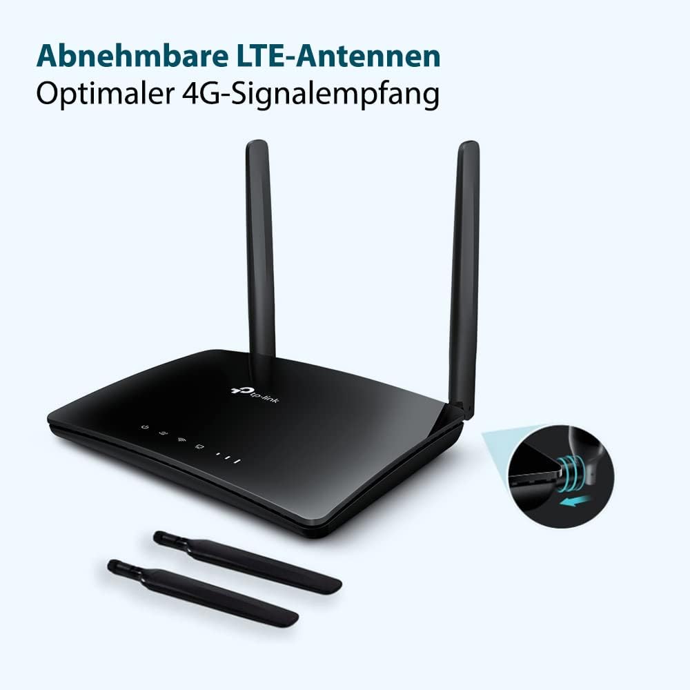 TP-Link Router MR6400 Wireless/LTE, Version 5