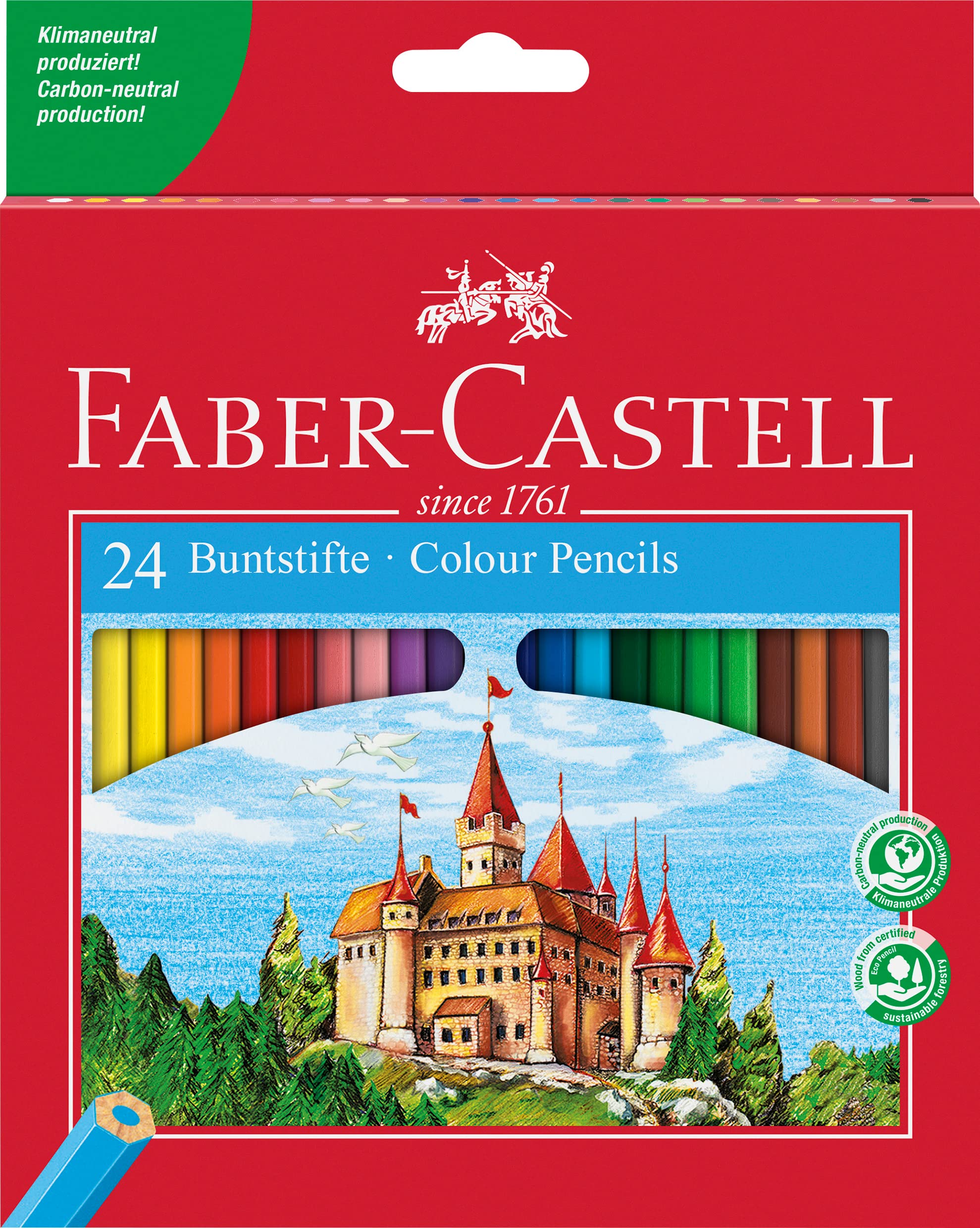 Faber-Castell 24-Colour Eco-Pencils